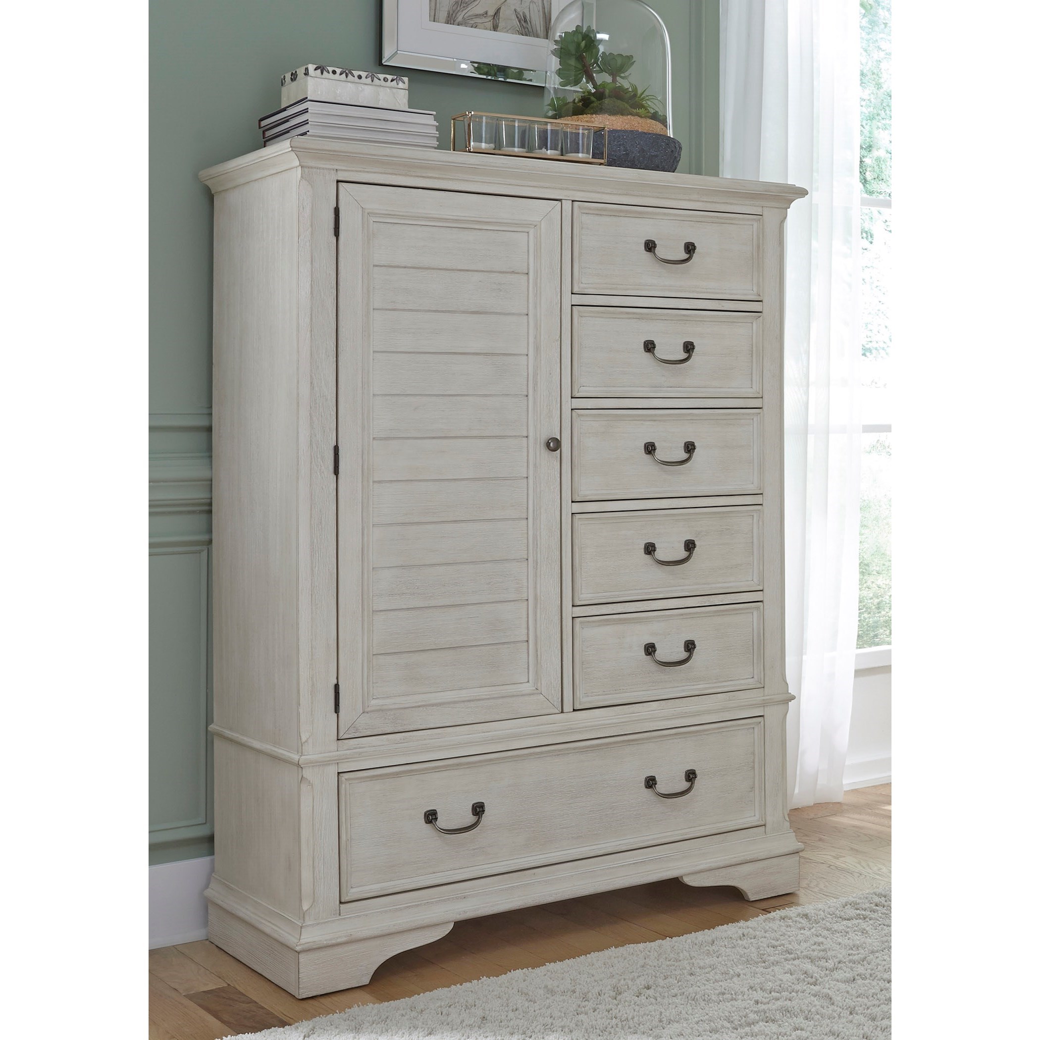 Liberty Furniture Bayside Bedroom Transitional Gentleman's Chest with